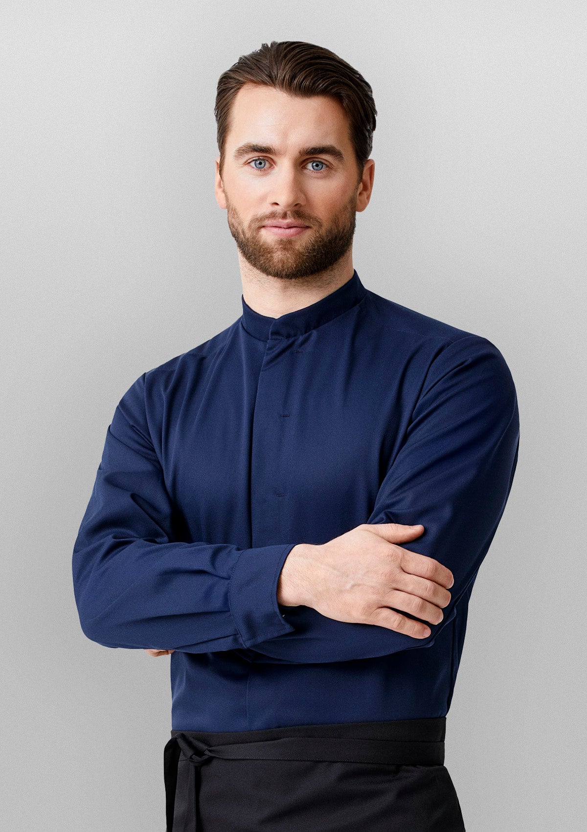 Chemise de Chef TENCEL™ Lyocell Manches Longues Unisexe