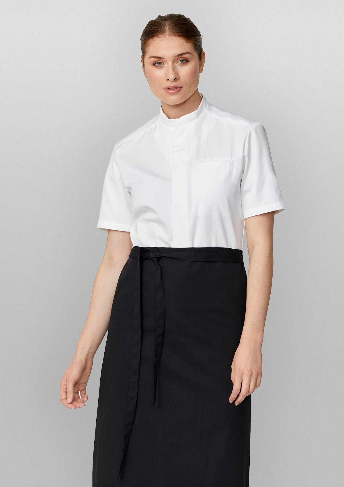 Veste de Chef Unisexe en TENCEL™ x REFIBRA™ Manches Courtes