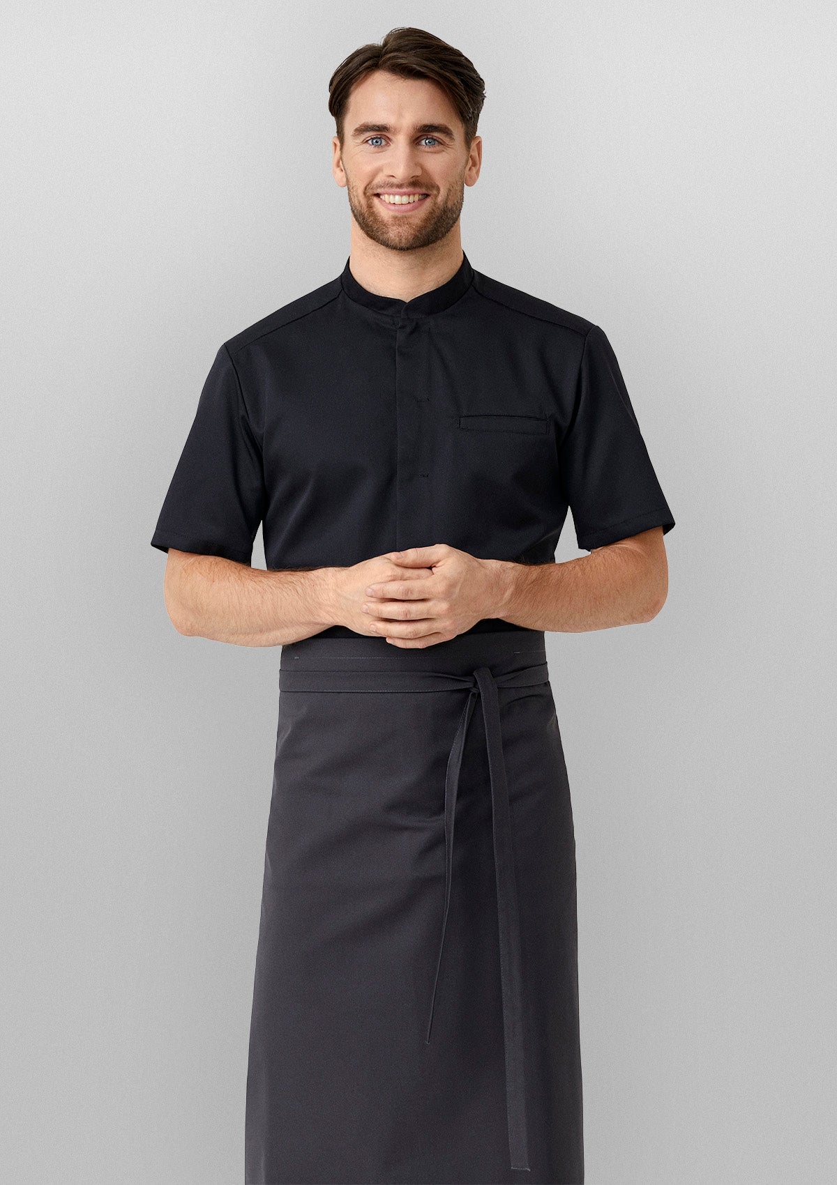 Veste de Chef Unisexe en TENCEL™ x REFIBRA™ Manches Courtes