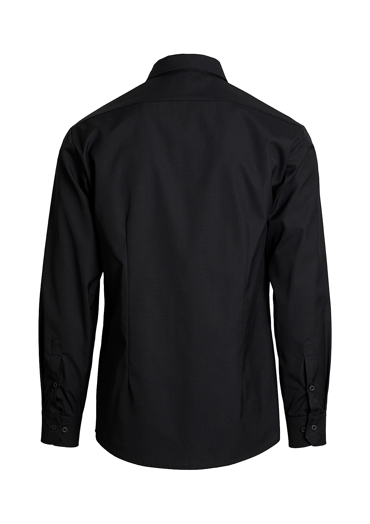 Men's Modern Service Stretch Shirt with Easy Pull-Up Function Long Sleeves