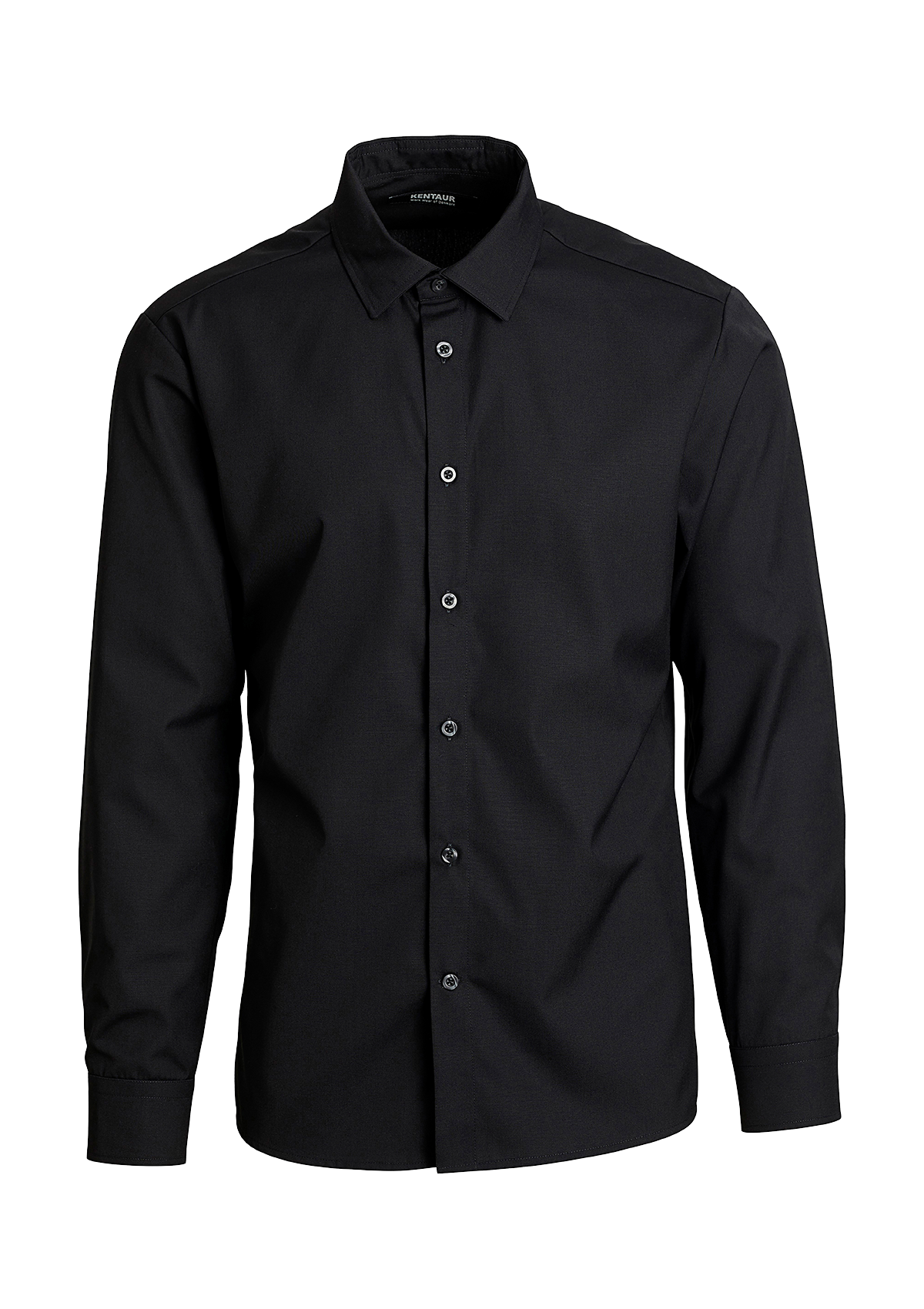 Men's Modern Service Stretch Shirt with Easy Pull-Up Function Long Sleeves