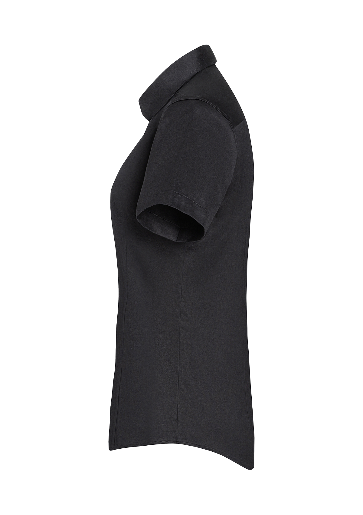 Blouse Femme Active-Stretch Manches Courtes Coupe Slim
