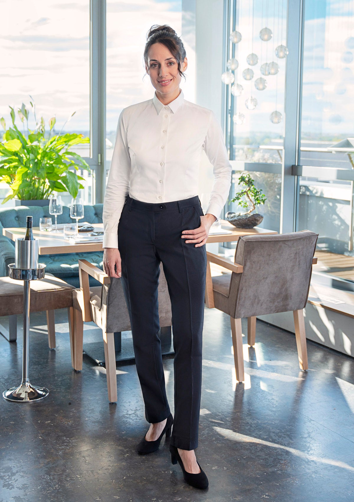 Pantalon Femme Classique de Service