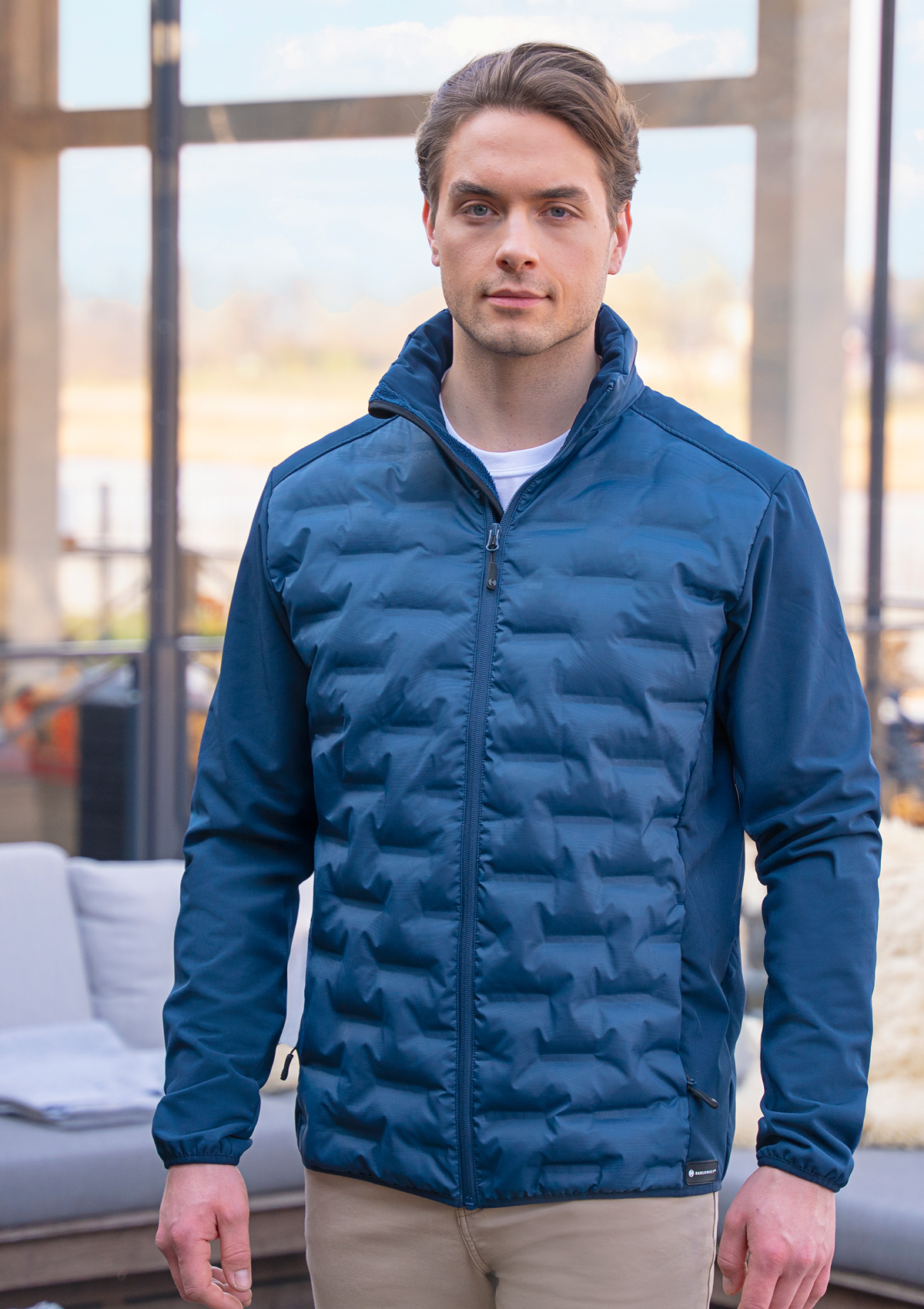 Veste Hybride Homme Outdoor-Pro Manches Longues