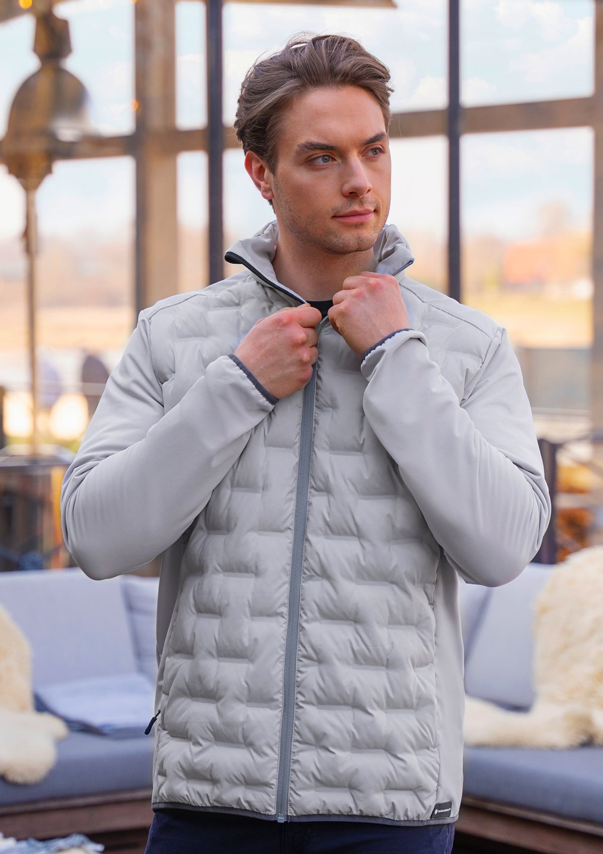 Veste Hybride Homme Outdoor-Pro Manches Longues