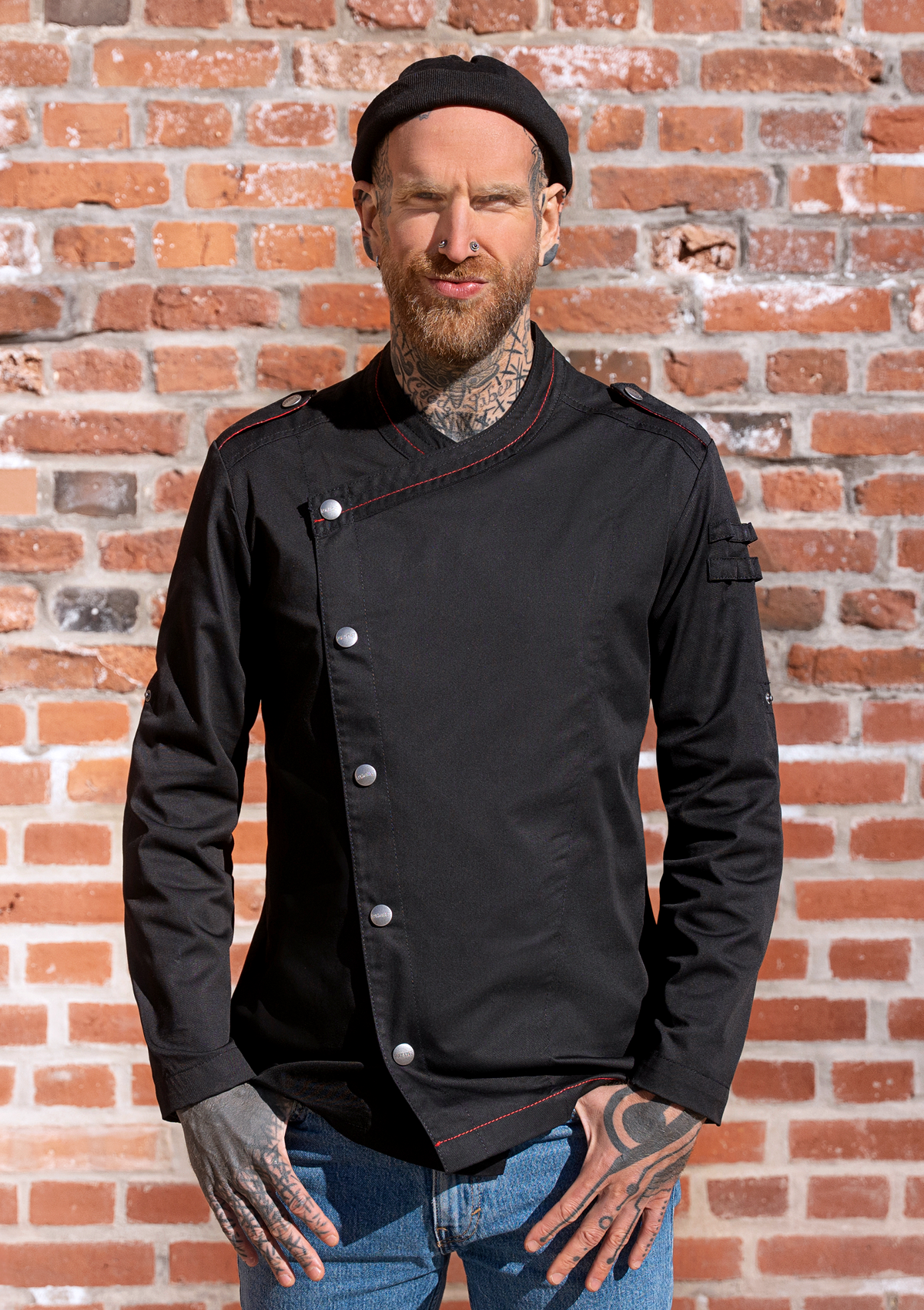 Veste de Chef Homme Manches Longues ROCK CHEF® Stage2