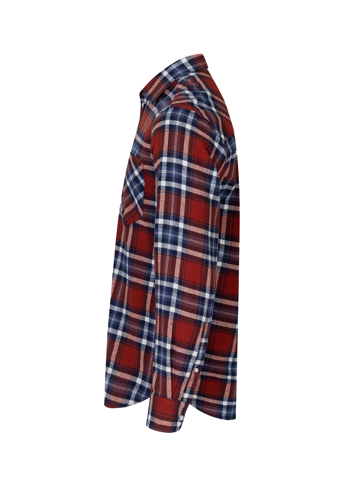 Chemise Flanelle Unisexe Manches Longues