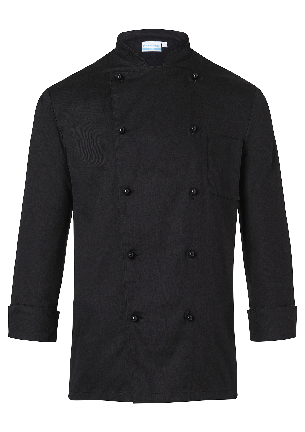 Veste de Chef Unisexe Basique Manches Longues