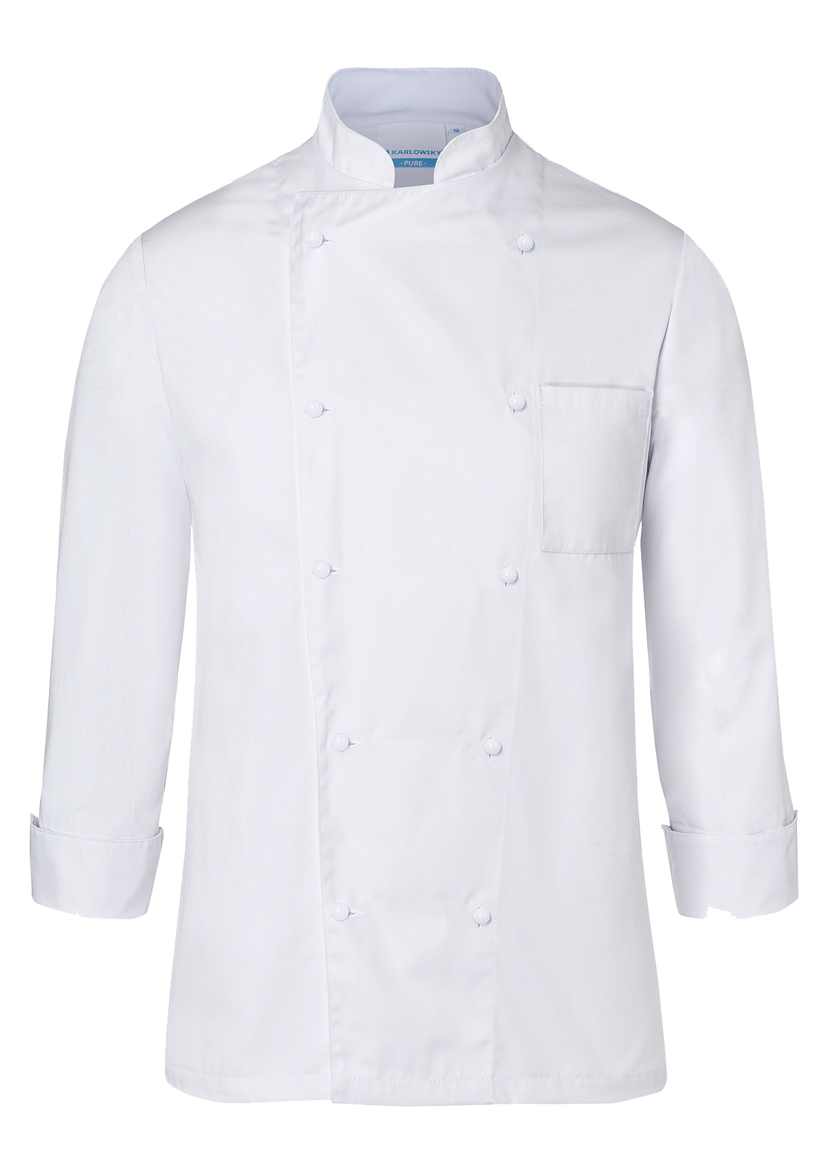 Veste de Chef Unisexe Basique Manches Longues