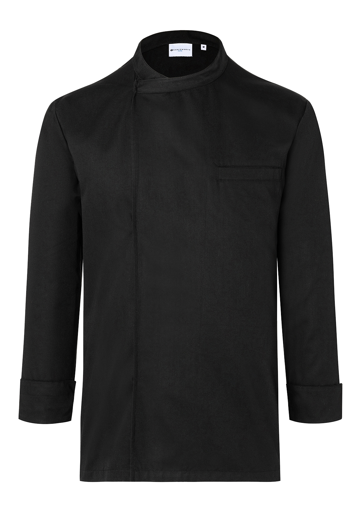 Men's Chef Shirt Throw-Over Long Sleeves | Karlowsky