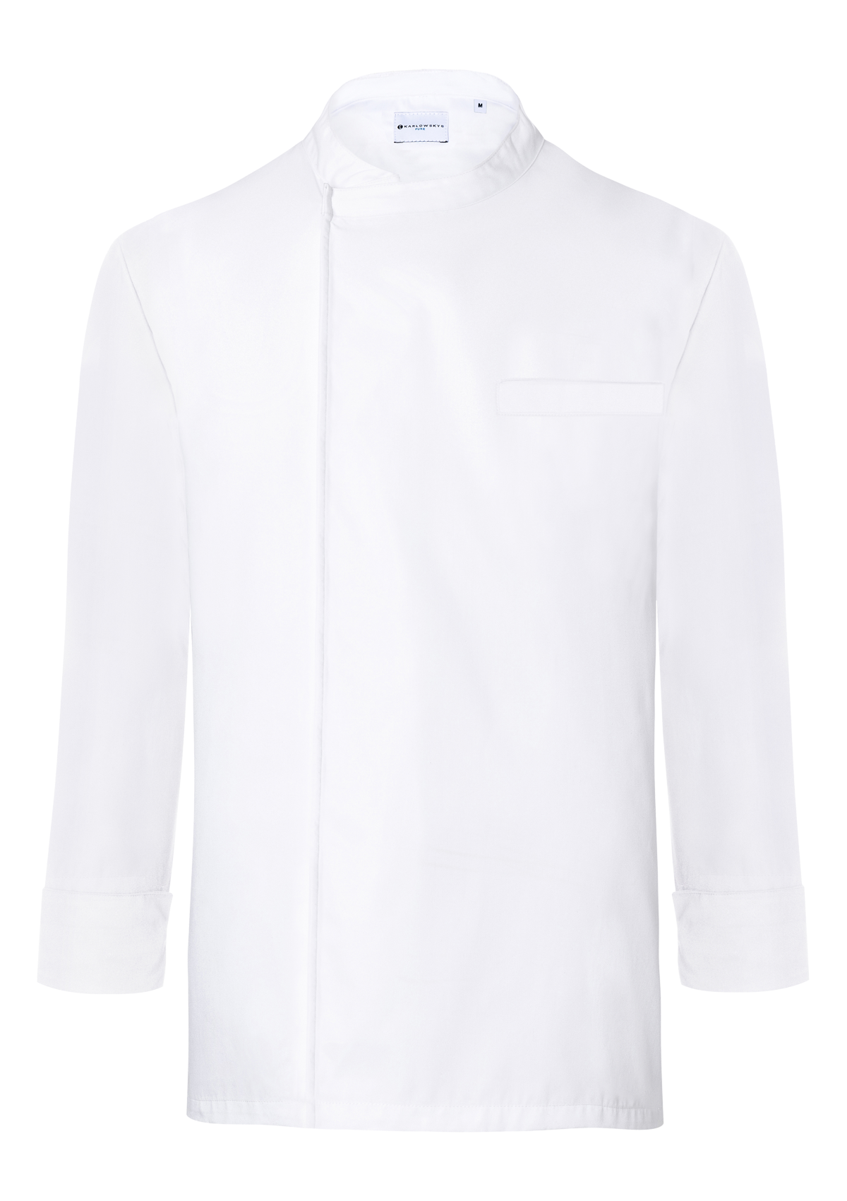 Men's Chef Shirt Throw-Over Long Sleeves | Karlowsky